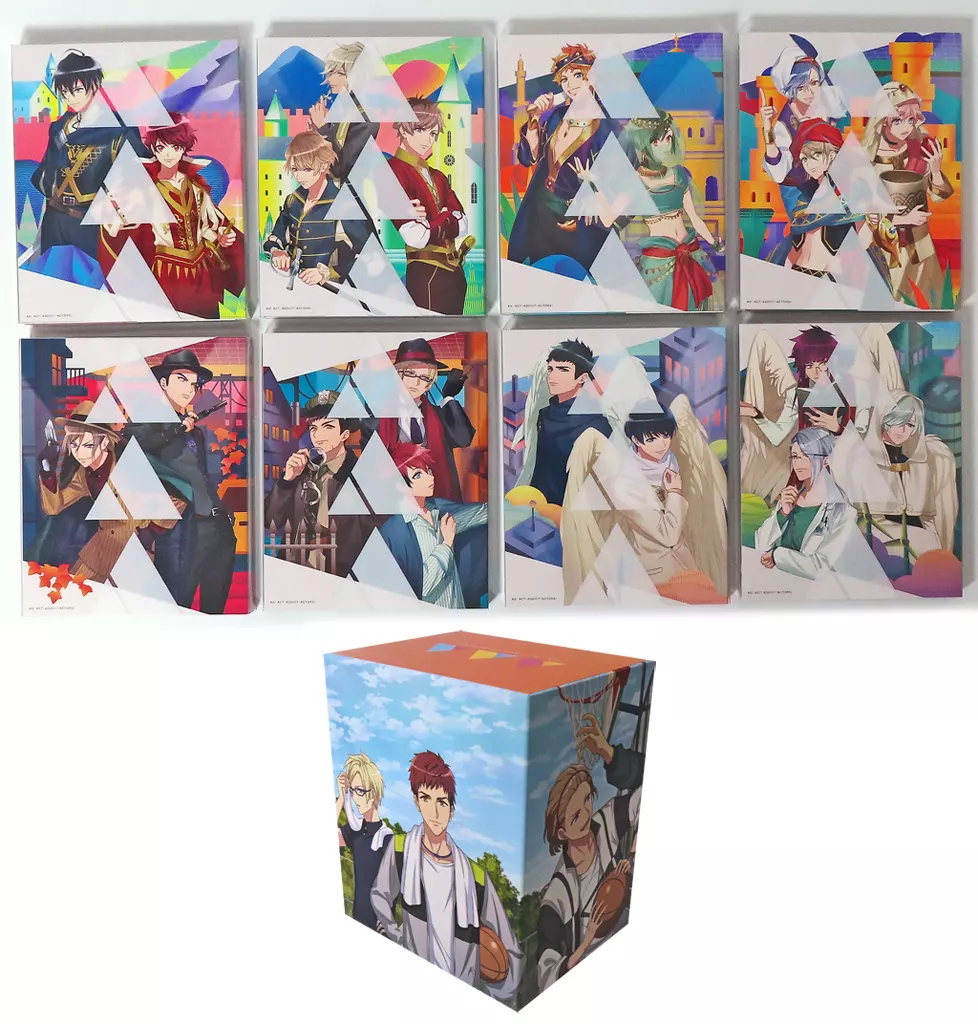アニメBlu-ray　Disc　A3! 初回生産限定版 全8巻セット(Amazon.co.jp全巻収納BOX付き)