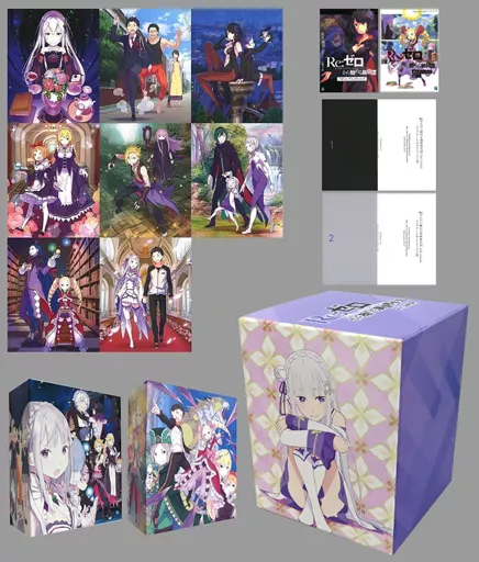 Re：ゼロから始める異世界生活/リゼロ/収納BOX2点付き/DVD全巻&劇場版他 小説】Re:ゼロから始める異世界生活 1～10巻セット【収納BOX付き