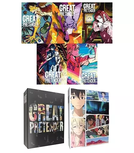 駿河屋 -<中古>GREAT PRETENDER 全5巻セット (Amazon.co.jp全巻収納BOX アニメBlu-rayDiscGREAT PRETENDER 全5巻セット