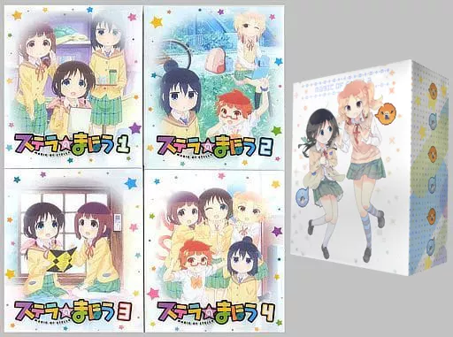 アニメBlu-ray　Disc　ステラのまほう 初回版 全4巻セット(アニメイト全巻収納BOX付き)