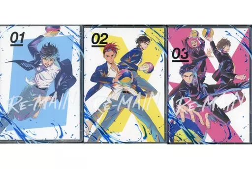 アニメBlu-ray　Disc　RE-MAIN 特装限定版 全3巻セット