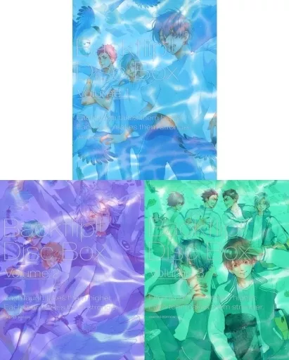 アニメBlu-ray　Disc　バクテン!! 完全生産限定版 Blu-ray BOX 全3BOXセット