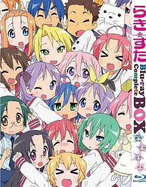 アニメBlu-ray　Disc　不備有)らき☆すた ブルーレイ コンプリートBOX (状態：DISC1・2・3欠品)