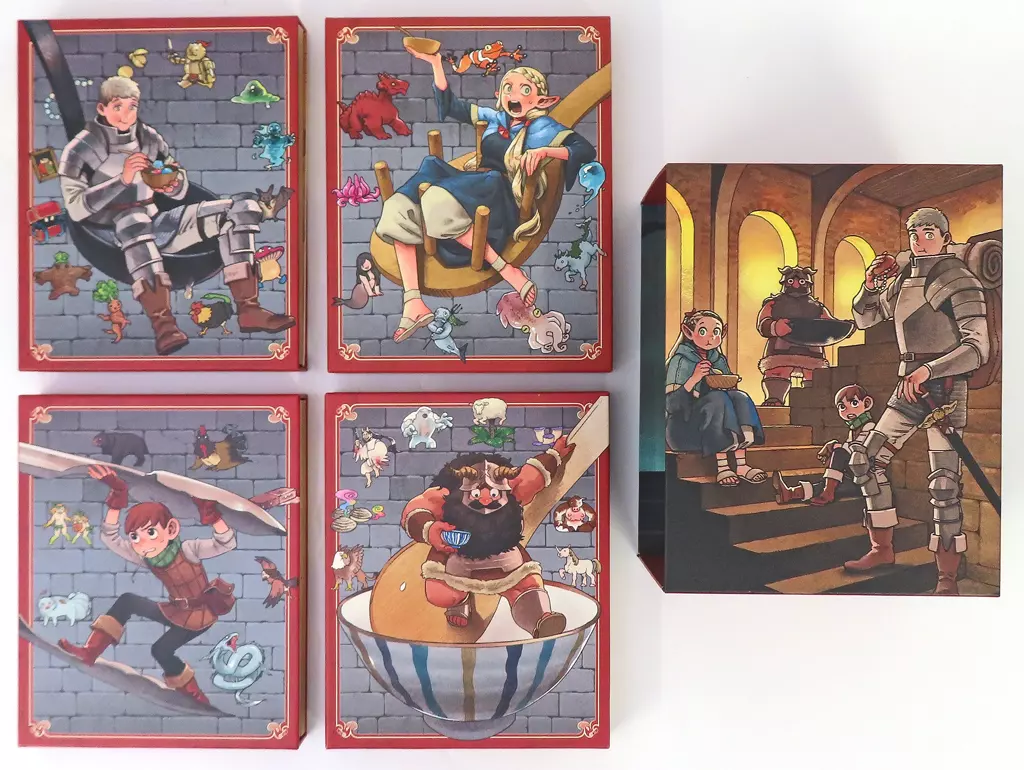 ダンジョン飯 Blu-ray BOX 初回生産版 BOX付き全4巻セット