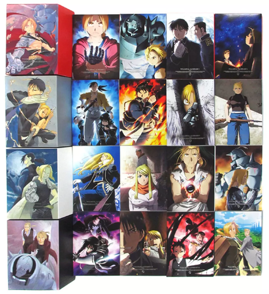 鋼の錬金術師 FULLL ALCHEMIST 収納BOX×4付 初回版 駿河屋 -<中古>鋼の錬金術師 FULLMETAL ALCHEMIST 収納BOX*4付 初回版