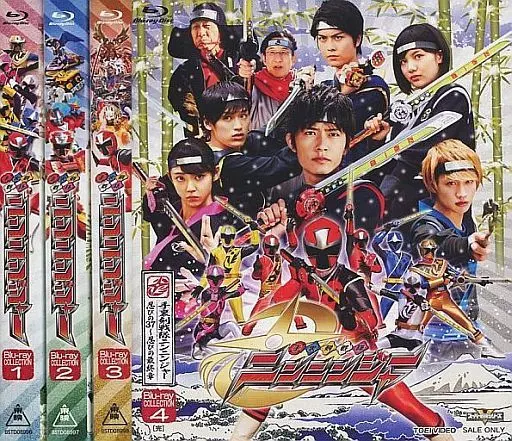 特撮Blu-ray　Disc　手裏剣戦隊ニンニンジャー Blu-ray COLLECTION 初回版 全4巻セット