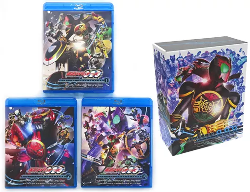 特撮Blu-ray　Disc　仮面ライダーOOO(オーズ) Blu-ray COLLECTION 初回版 BOX付き全3巻セット