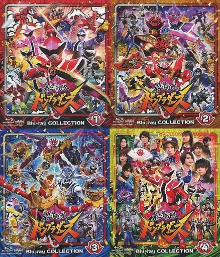 スーパー戦隊シリーズ 暴太郎戦隊ドンブラザーズ Blu-ray COLLECTION 初回版 BOX付き全4巻セット