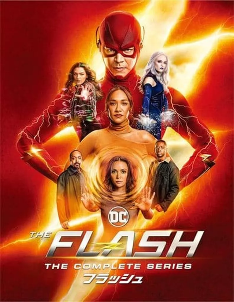海外TVドラマBlu-ray　Disc　不備有)THE FLASH/フラッシュ ブルーレイコンプリート・シリーズ(状態：三方背BOXに難有り)