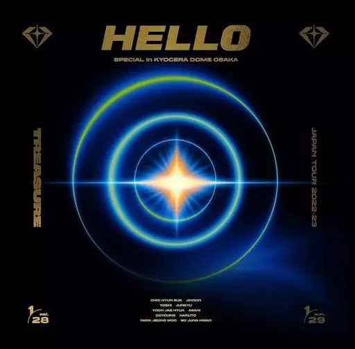 TREASURE / TREASURE JAPAN TOUR 2022-23-HELLO- SPECIAL in KYOCERA DOME OSAKA [初回生産限定版]
