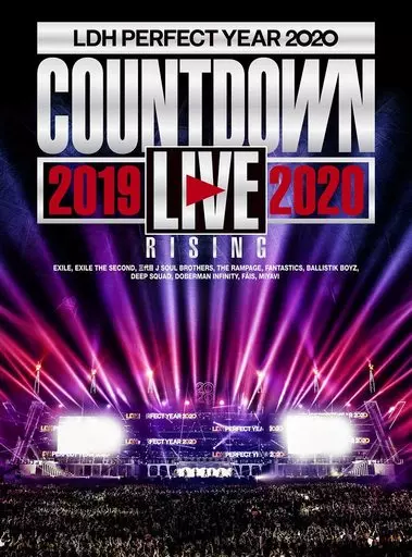 LDH PERFECT YEAR 2020 COUNTDOWN LIVE 2019→2020 “RISING” [初回版]