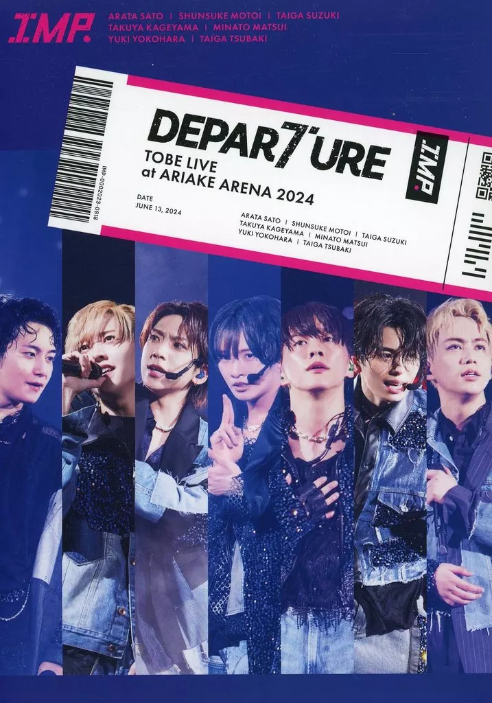 邦楽Blu-ray　Disc　TOBE LIVE at ARIAKE ARENA 2024 DEPARTURE [初回生産限定版]