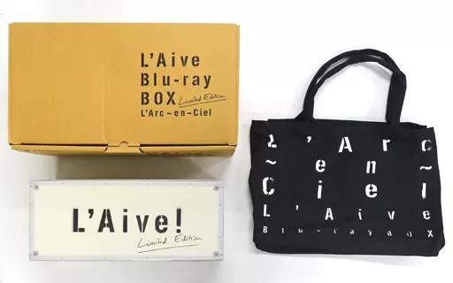 邦楽Blu-ray　Disc　不備有)L′Arc～en～Ciel / L’Aive Blu-ray BOX -Limited Edition-[完全生産限定盤][輸送箱付き](状態：複数不備有り)