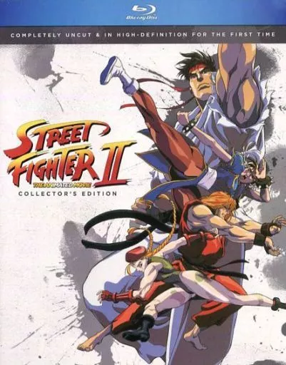 輸入アニメBlu-rayDisc　STREET FIGHTER II THE ANIMATED MOVIE COLLECTOR’S EDITION[輸入盤]