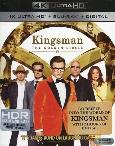 Kingsman THE GOLDEN CIRCLE 4K ULTRA HD BD+BLU-RAY [輸入盤]