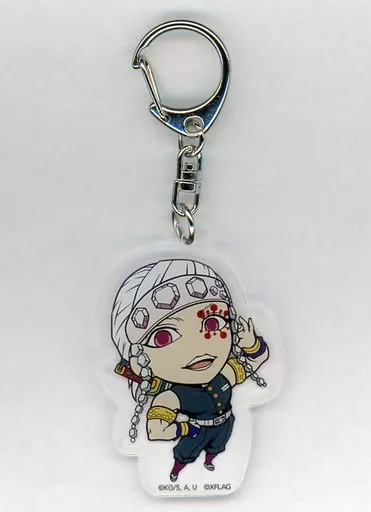 宇髄天元 「鬼滅の刃×モンスターストライク XFLAG STORE コラボ記念カフェ アクリルキーホルダーコレクション」