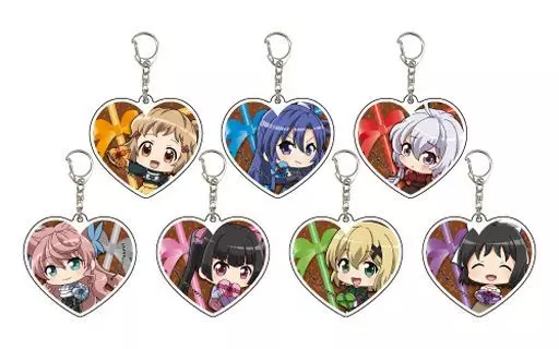 全7種セット 「戦姫絶唱シンフォギアXV ブラインドアクリルキーホルダー ミニキャラ 01」