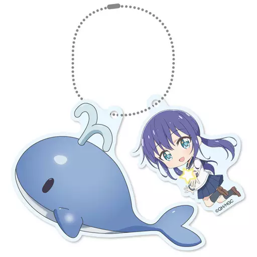 くじら＆あお アクリルチェーン 「恋する小惑星」