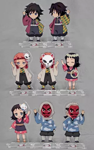 鬼滅の刃 キャラクター絵巻カフェ ランダムアクリルスタンド 第二期 全8種セット 鬼滅の刃 キャラクター絵巻カフェ ランダムアクリルスタンド 第二期 全