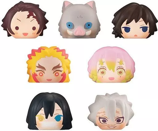 全7種セット 「ふかふかスクイーズパン 鬼滅の刃 第2弾」