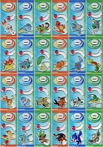 アクリルスタンド・アクリルパネル　全24種セット 「ポケットモンスター アクリルスタンドコレクション ポケモンアクスタ旅立ちの3匹」