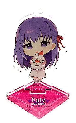 間桐桜 「劇場版 Fate/stay night III.spring song×ローソン ミニアクリルスタンドマスコット」
