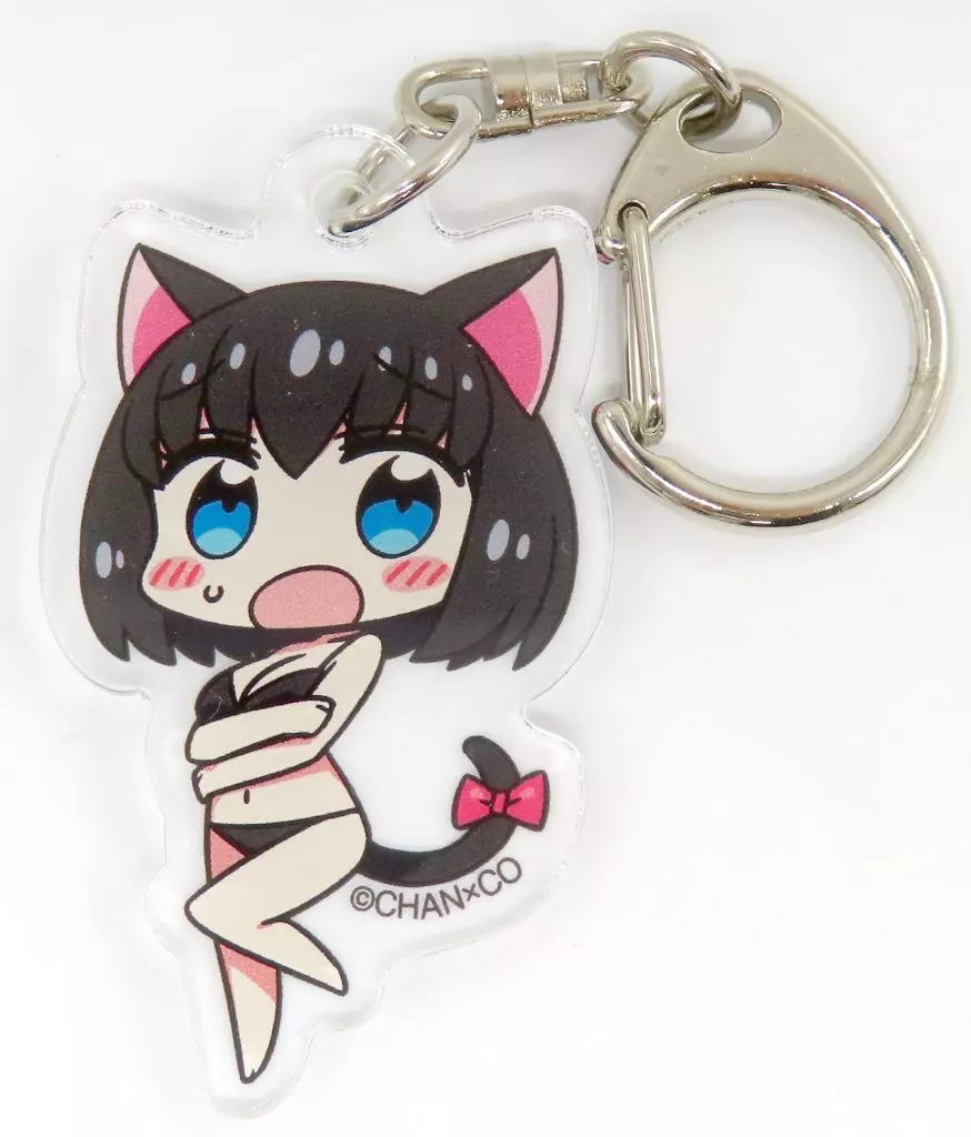 こみみちゃん(CHAN×COイラスト/水着) アクリルキーホルダー 「快楽天25周年記念展」