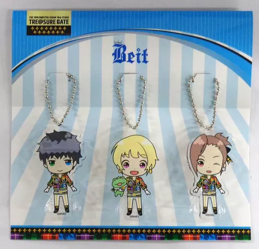 Beit アクリルスタンドキーホルダー3体セット カラフルチアフルトレジャー 「THE IDOLM＠STER SideM 4th STAGE ～TRE＠SURE GATE～」