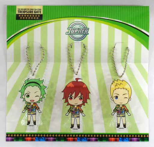 Jupiter アクリルスタンドキーホルダー3体セット カラフルチアフルトレジャー 「THE IDOLM＠STER SideM 4th STAGE ～TRE＠SURE GATE～」