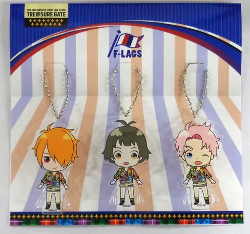 F-LAGS アクリルスタンドキーホルダー3体セット カラフルチアフルトレジャー 「THE IDOLM＠STER SideM 4th STAGE ～TRE＠SURE GATE～」