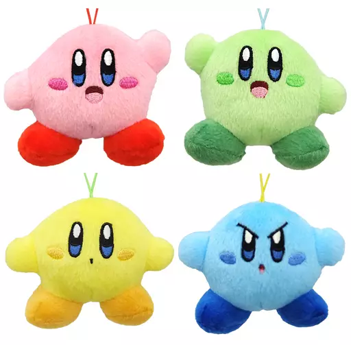 雑貨　全4種セット マルチカラーミニマスコット 「星のカービィ」 ラウンドワン限定