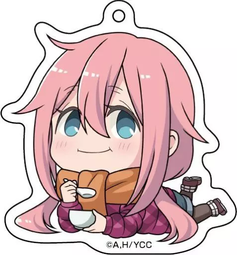 各務原なでしこ ごろりんアクリルキーホルダー 「へやキャン△」