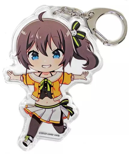 夏色まつり でかキーホルダー 「バーチャルYouTuber ホロライブ ポップアップストア 春のそら祭り in AKIHABARAゲーマーズ本店」