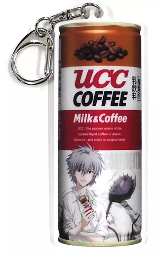 渚カヲル(2009年) エヴァ缶アクリルキーホルダー 「新世紀エヴァンゲリオン エヴァ缶ミニミュージアム」