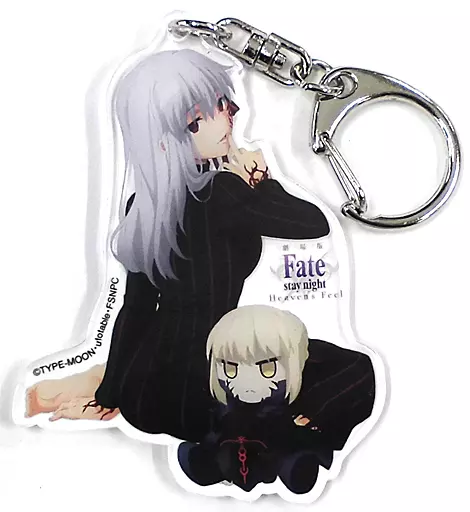 間桐桜-マキリの杯-＆セイバーオルタ アクリルキーホルダー 「劇場版 Fate/stay night III.spring song×マルイ」