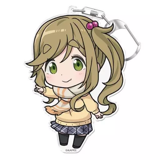 犬山あおい(制服Ver.) ぷにこれ!キーホルダー(スタンド付) 「ゆるキャン△」