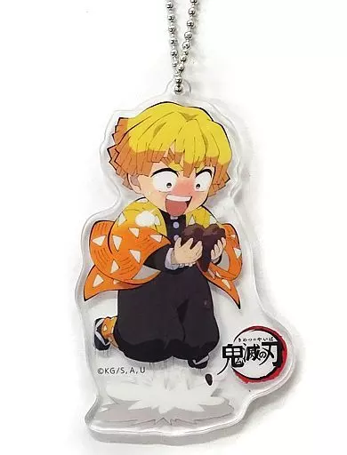 我妻善逸 「鬼滅の刃 ufotable コラボレーションカフェ/コラボダイニング 描き下ろしランダムアクリルチャーム」