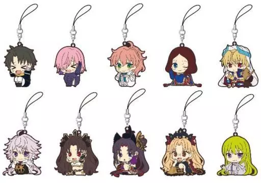 全10種セット 「Fate/Grand Order -絶対魔獣戦線バビロニア- ラバーストラップコレクション ViVimus」