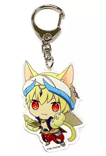 キャスター/ギルガメッシュ にゃふぉるめ アクリルチャーム 「Fate/Grand Order -絶対魔獣戦線バビロニア-」