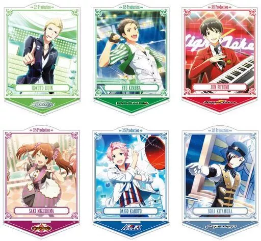 全6種セット 「アイドルマスター SideM トレーディングアクリルスタンド Ver.E」