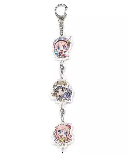 ロロナ＆トトリ＆メルル つながるアクリルミニチャーム3体セット 「PS4/Switchソフト アトリエ ～アーランドの錬金術士1・2・3～ DX プレミアムボックス」 同梱特典
