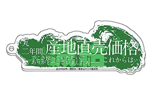 産地直売価格 生体ノイズアクリルキーホルダー 「波よ聞いてくれ」