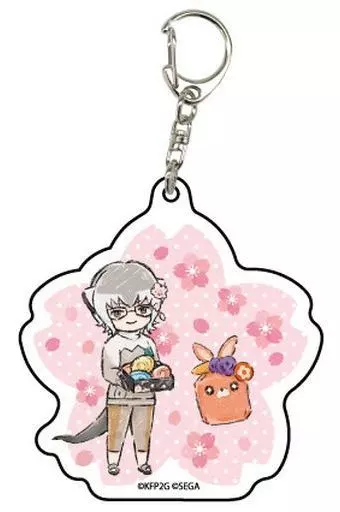 ミーアーキャット 「けものフレンズ3 アクリルキーホルダー 01.グラフアートデザイン お花見ver.」