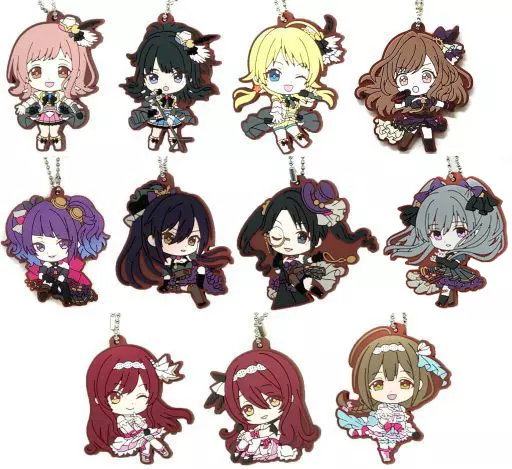 全11種セット 「アイドルマスター シャイニーカラーズ カプセルラバーマスコット01」