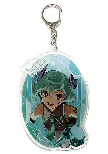 初音ミク　アクリルキーホルダー　よみうりランド　ぶーた　エテルノレシ 初音ミク×よみうりランド2022～鏡音リン・レン14周年記念