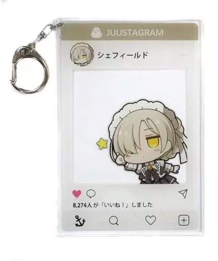 シェフィールド 携帯版アクリルキーホルダー 「アズールレーン」 C98グッズ