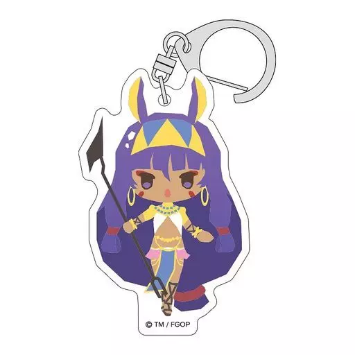 キャスター/ニトクリス 「Fate/Grand Order Design produced by Sanrio トレーディングアクリルキーホルダー」