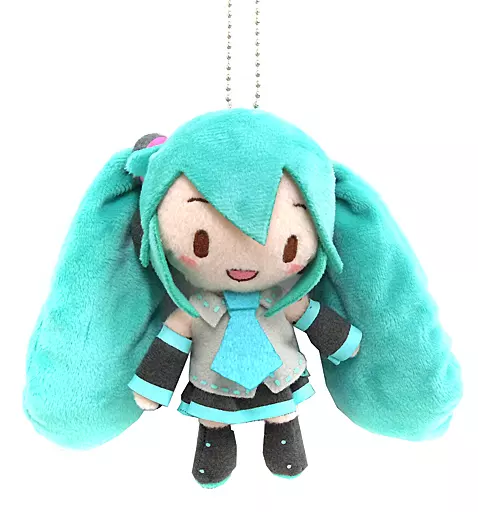 雑貨　初音ミク ふわふわキーチェーンマスコット”初音ミク＆KAITO＆MEIKO” 「VOCALOID」