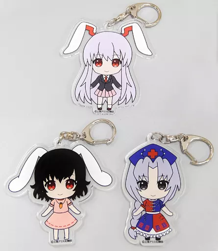 全3種セット ぷぎゅットアクリルキーホルダーVol.4 「東方Project」