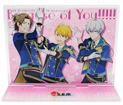 S.E.M アクリルスタンド 5周年ver. 「アイドルマスター SideM」